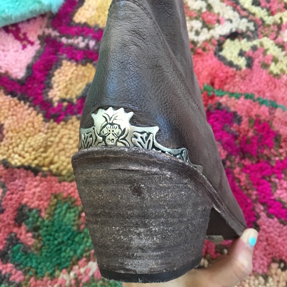 Spell Gypsy Sugar Skull Boots 42 - Picture 3 of 8